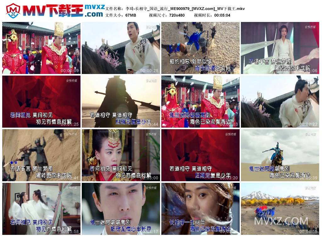 李琦-长相守_国语_流行_ME900979